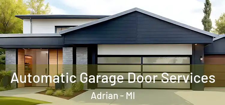  Automatic Garage Door Services Adrian - MI