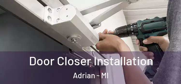  Door Closer Installation Adrian - MI