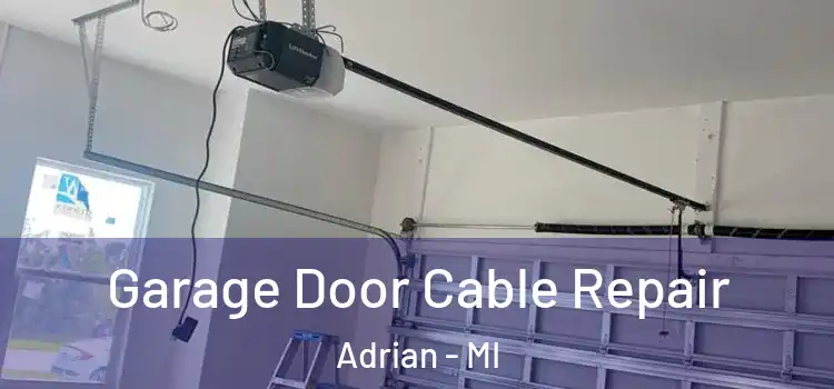  Garage Door Cable Repair Adrian - MI