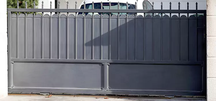 Metal Driveway Gate Installation Adrian