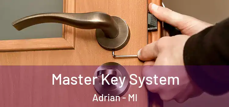  Master Key System Adrian - MI