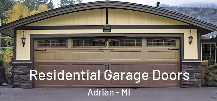  Residential Garage Doors Adrian - MI