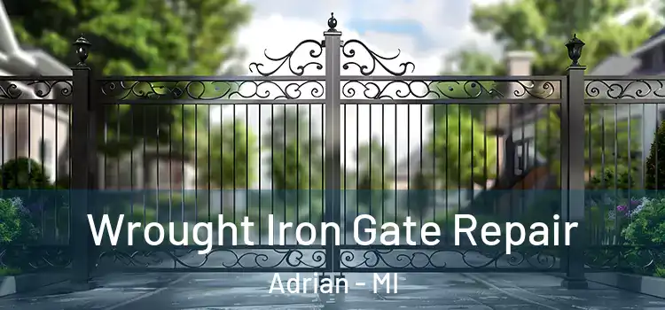 Wrought Iron Gate Repair Adrian - MI